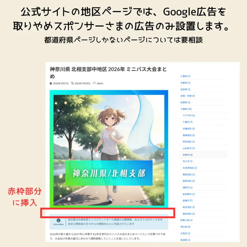 公式サイトの露出1